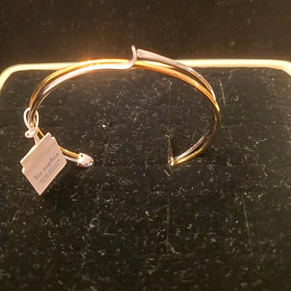 20% off w/purchase 3 items.  Striking bangle